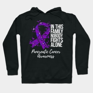 Family Support Pancreatic Cancer Awareness Hoodie